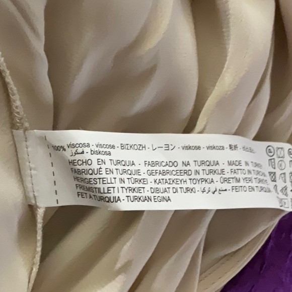 ZARA SATIN EFFECT LONG TUNIC BLOUSE - Picture 16 of 16